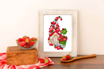 Gnome Aux Fraises (Strawberry Gnome)